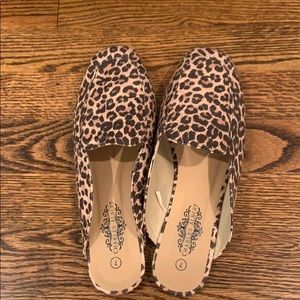 Cheeta slip on mules